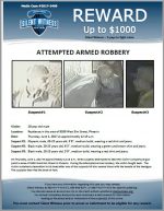 Attempted Armed Robbery / 20 year old male
