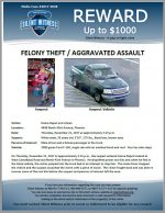 Felony Theft / Aggravated Assault / 4848 North 43rd Avenue, Phoenix