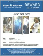 Credit Card Theft / 6501 E. Greenway Pkwy, Phoenix