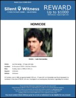 Homicide / Luis Hernandez / In the area of 700 N. 11th Ave., Phoenix