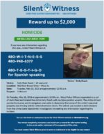 Homicide / Kelly Roach / In the area of 400 W. Brown Drive, Mesa