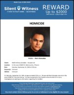 Homicide / Mark Gonzales / Area of 8300 W. Glenrosa Ave., Phoenix