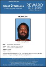 Homicide / Quincy Thomas / 6500 W. Thomas Rd., Phoenix