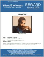 Homicide / Dwight Jones / 13th Place and Van Buren Street – Phoenix