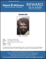 Homicide / Eric Parker / Area of 4800 S. 21st St., Phoenix
