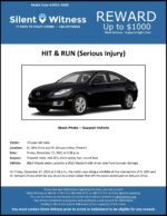Hit & Run – Serious Injury / 29-year-old male / N. 28th Drive and W. Sahuaro Drive, Phoenix
