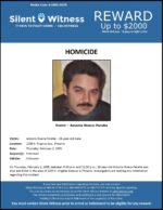Homicide / Antonio Rivera-Peralta / 2200 E. Virginia Ave., Phoenix