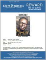 Homicide / Herman Rue / In the area of 5800 S. 40th Street, Phoenix