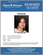 Homicide / Helen Cantu / In the area of 1600 E. Encinas Lane, Phoenix