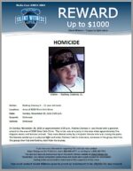 Homicide / Rodney Denney Jr. / Area of 9000 West Sells Drive