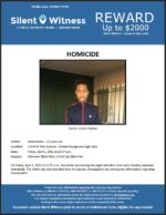 Homicide / Zyion Parker / 15440 N. 35th Ave., Phoenix