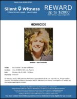 Homicide / Eve Crutcher / Area of 3800 N. 50th Ave., Phoenix