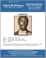 Homicide / Calvin Hawkins / 6200 S. 21st Street – area of 21st and Southern