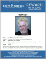 Homicide / Robert Armstrong / In the area of 740 W. Camelback Road, Phoenix