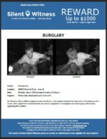 Burglary / Homeowner / area of 2000 E. Monona Drive