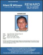 Homicide / Veronica Mondragon-Rodriguez / 4500 N. Black Canyon Highway