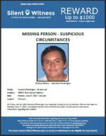 Missing Person / Veronica Mondragon / 4500 N. Black Canyon Highway