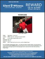 Homicide / Tahgi Colbert / 8500 W Palm Ln