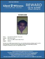 Homicide / Edmundo Antonio Morales / 800 E. Sheridan Street