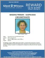 Missing Person – Suspicious / Consuelo Trujillo AKA Connie Trujillo / 4635 S. Central Avenue