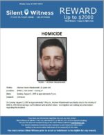 Homicide / Andrew Henry Wasielewski / 8400 S. 24th Street – vicinity of
