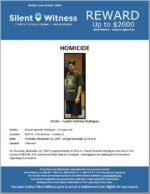 Homicide / Fausto Antonio Rodriguez / 9633 N. 17th Avenue – vicinity of