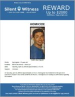 Homicide / Raul Aguilar / 809 N. Avenue – vicinity of