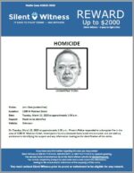 Homicide / Unidentified Adult Male / 1100 W. Madison Street