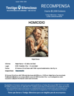 HOMICIDIO / Nejat Karca / 2454 S. 4th Avenue – vicinity of