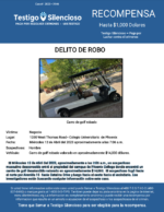 DELITO DE ROBO / Negocio / 1200 W Thomas Rd