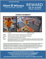 Armed Robbery / Business / 730 E. Main St – Mesa