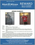 Armed Robbery / 2020 N. 75th Avenue – Walmart parking lot