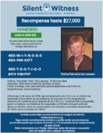 HOMICIDIO / Petronella “Path” Van Leeuwen / 1802 Airport Road Sur Buckeye Az