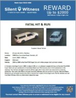 Fatal Hit & Run / Arthur Bordeau / 5300 W. Camelback Road – Glendale