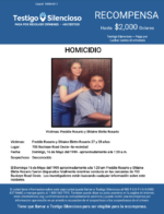 HOMICIDIO / Freddie Rosario y Shlaine Elette Rosario / 700 Buckeye Road Oeste – la vecindad