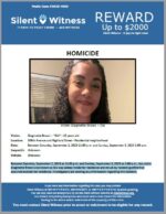 Homicide / Giaginette Brown / 109th Avenue & Highland Street