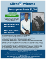 HOMICIDIO / Maurice Green / Área de Avenida 35 y Avenida Glenrosa, Phoenix