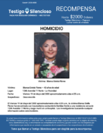 HOMICIDIO / Blanca Stella Flores / 1246 N. 11TH Avenue – vicinity of