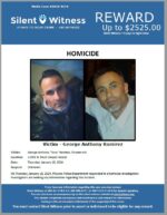 Homicide / George Anthony “Tony” Ramirez / 11001 N. Black Canyon Access