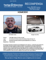 HOMICIDIO / Keith Henion / El carretera 202 Este en Alma School Road, Mesa (El Poste 12)