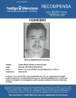 HOMICIDIO / Gabriel Alonso Escobar / Cerca de 1600 McDowell Road Este