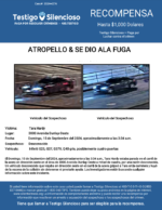 ATROPELLO & SE DIO ALA FUGA / Tara Hardy / 3000 Avenida Dunlap Oeste