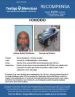 HOMICIDIO / Buford McClendon / Avenida 26 y Calle Washington