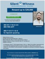 Homicide / Nicholas Cordova / 500 W. Guadalupe Road, Gilbert. AZ