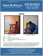 Arson / Occupants / Near block of 5500 N. 17th Avenue