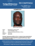 Detrick Stanford / HOMICIDIO / 4100 Avenida Mill Sur, Tempe