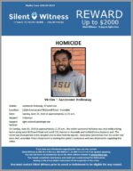 Homicide – Jazzmond Holloway / 111th Avenue and McDowell Road – Avondale