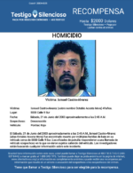 HOMICIDIO / Ismael Castro-Alvarez / 5000 Calle 9 Sur