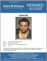 Homicide / Arturo Solorio-Marmolejo / Near 1600 East Oak Street