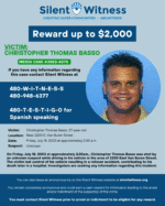 Homicide / Christopher Thomas Basso / Near 2200 East Van Buren Street